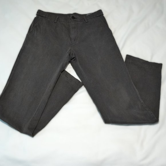 Viktor & Rolf Gray Twill Pants